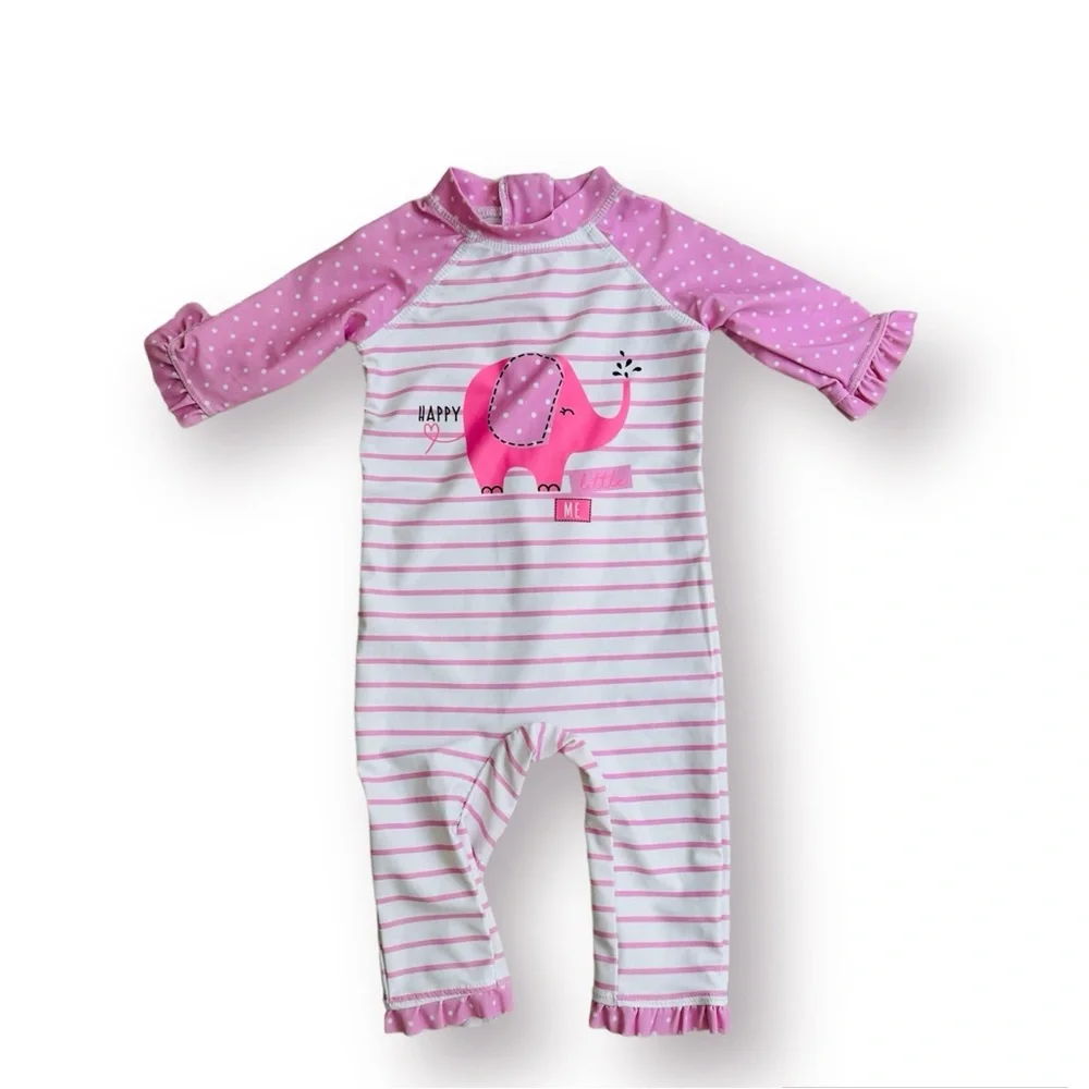 George Elephant 🐘 Rashguard Size 6-9 Months - Picture 1 of 6
